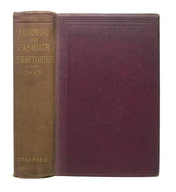 DREW, FREDERIC. The Jummoo and Kashmir Territories. A Geographical Account.  1875